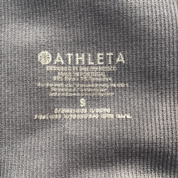 ATHLETA trophy seamless high waist leggings size Small gray - Picture 13 of 13